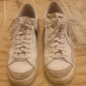 Nike Blazer Platform White and Black Casual Sneakers